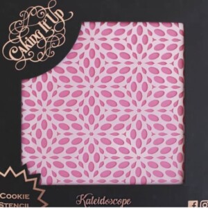 Caking It Up Kaleidoscope Cookie Stencil