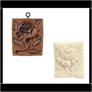 House on the Hill Damask Rose Mold
