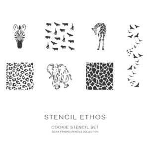 Silvia Favero Ethos Cookie Stencil Kit