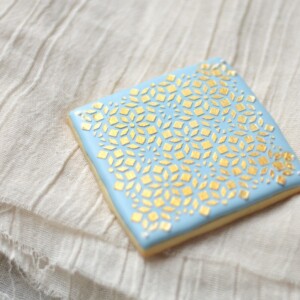 Silvia Favero Diamond Cookie Stencil Kit