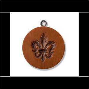 House on the Hill Fleur de Lis Mold