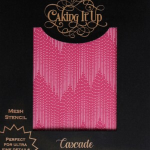 Cascade Mesh Caking It Up Cascade Mesh Stencil
