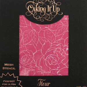 Fleur Mesh Caking It Up Fleur Mesh Stencil