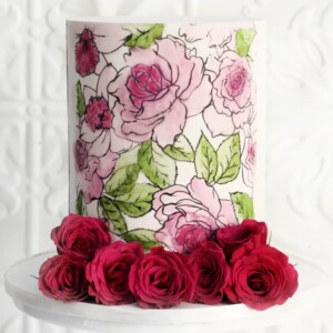 Fleur Mesh Caking It Up Fleur Mesh Stencil