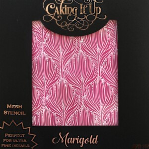 Marigold Mesh Caking It Up Marigold Mesh Stencil