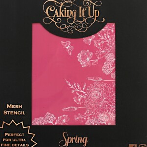 Spring Mesh Caking It Up Spring Mesh Stencil