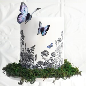 Spring Mesh Caking It Up Spring Mesh Stencil