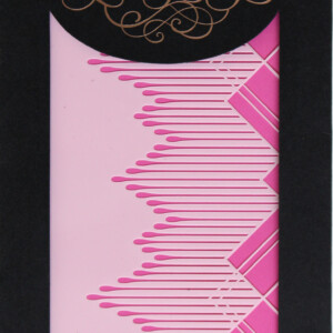 Caking It Up Trinity Acrylic Stencil