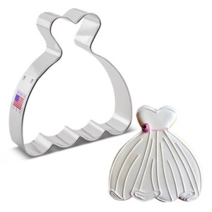 Ann Clark Wedding Dress Cookie Cutter