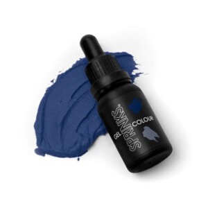 Navy Blue Sprinks Navy Blue Gel Color