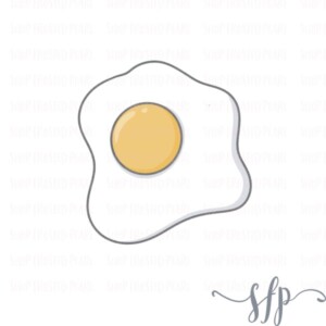 Frosted Pearl Fried Egg Cookie Cutter