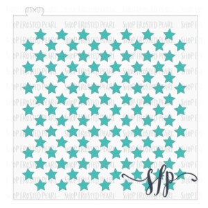 Frosted Pearl Stars Cookie Cutter