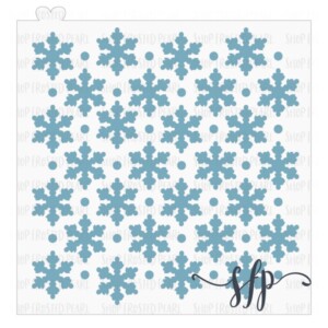 Frosted Pearl Small Snowflake Cookie Cutter