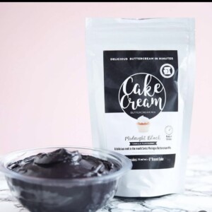 Cake Cream Buttercream Mix Midnight Black