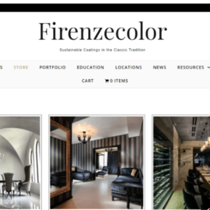 Solero Ink Website Design Sample Web Page Firenzecolor Home Page